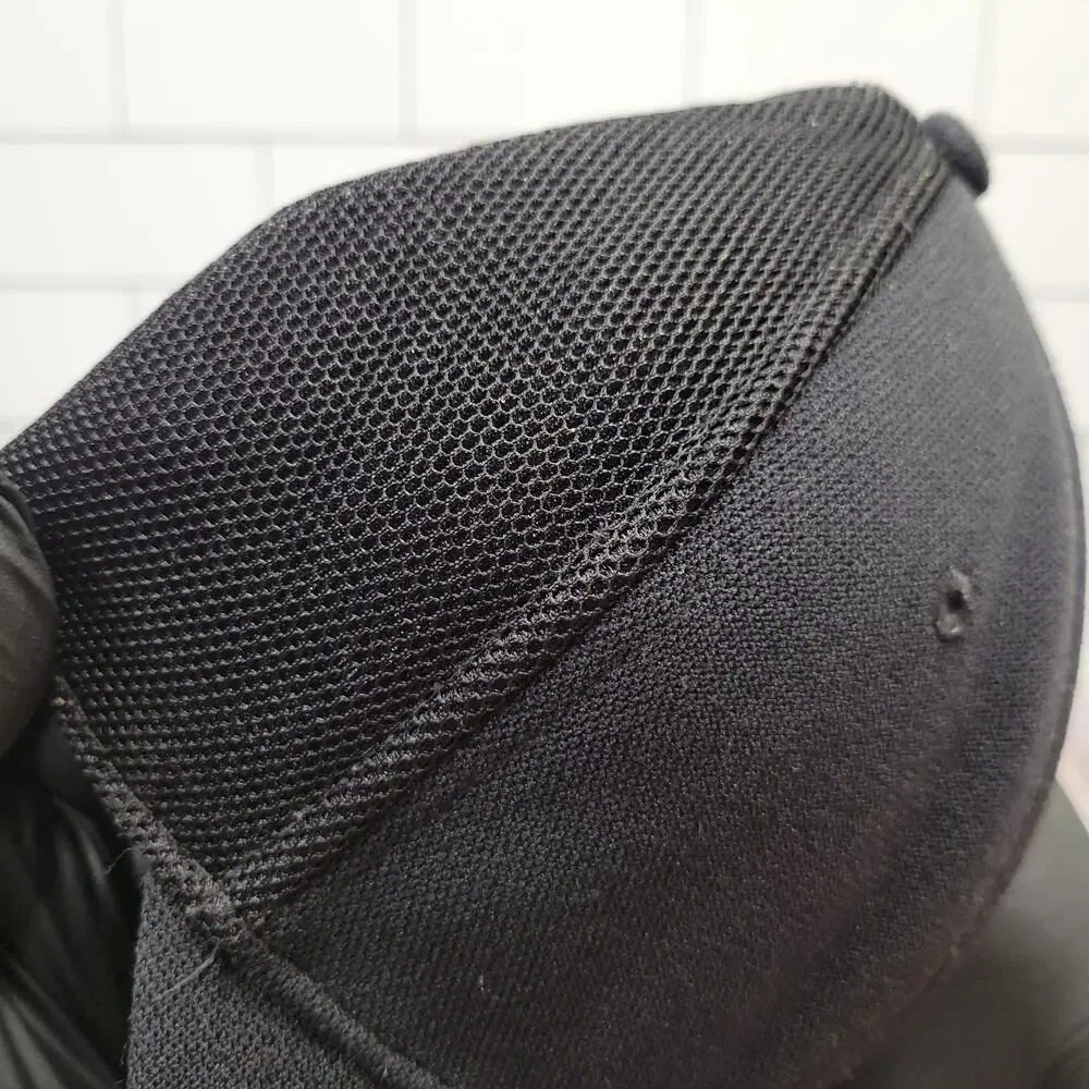 Oakley A-Flex Performance Mesh Stretch Fit Hat Black S/M Adult Cap